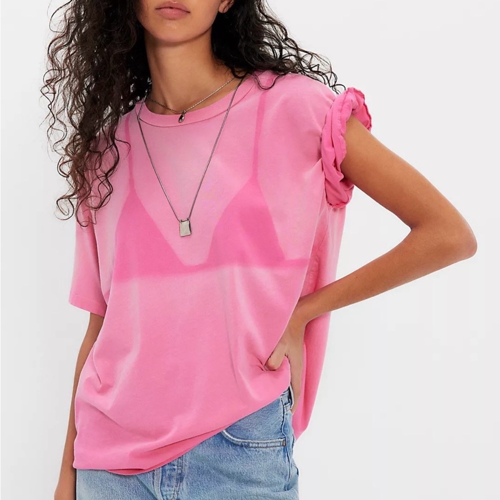 Free People Daydreamer Bikini Merch Tee
